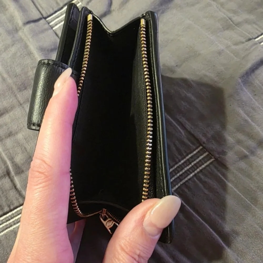 Coach Black and Brown Signature Wallet - Picture 3 of 3